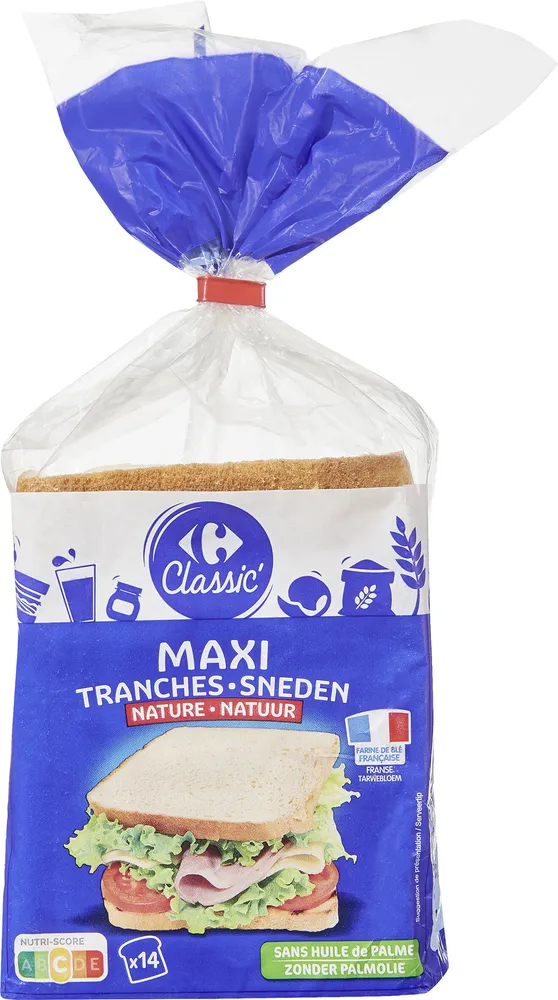 Maxi tranches nature