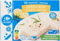 10 Tranches Cabillaud