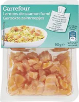 Lardons de saumon fumé