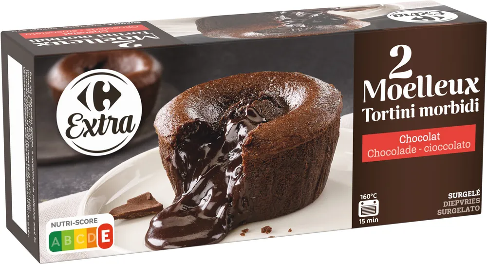2 Moelleux Chocolat