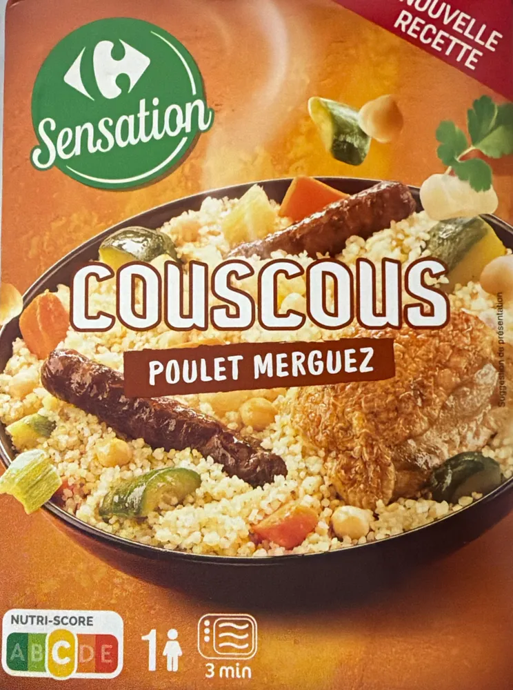 Couscous Poulet et Merguez