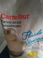 Farine de blé fluide