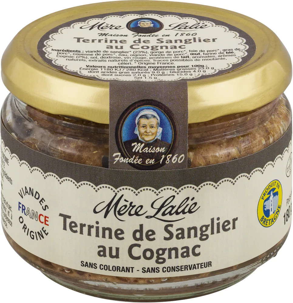 Terrine de sanglier au cognac