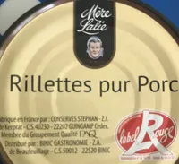 Rillettes pur porc
