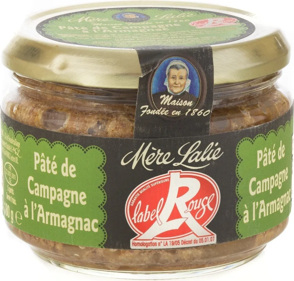 Pâté de campagne à l'Armagnac Label Rouge