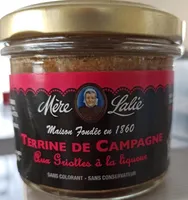 Terrine de campagne aux griottes à la liqueur