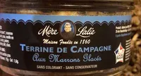 Terrine de campagne aux marrons glacés
