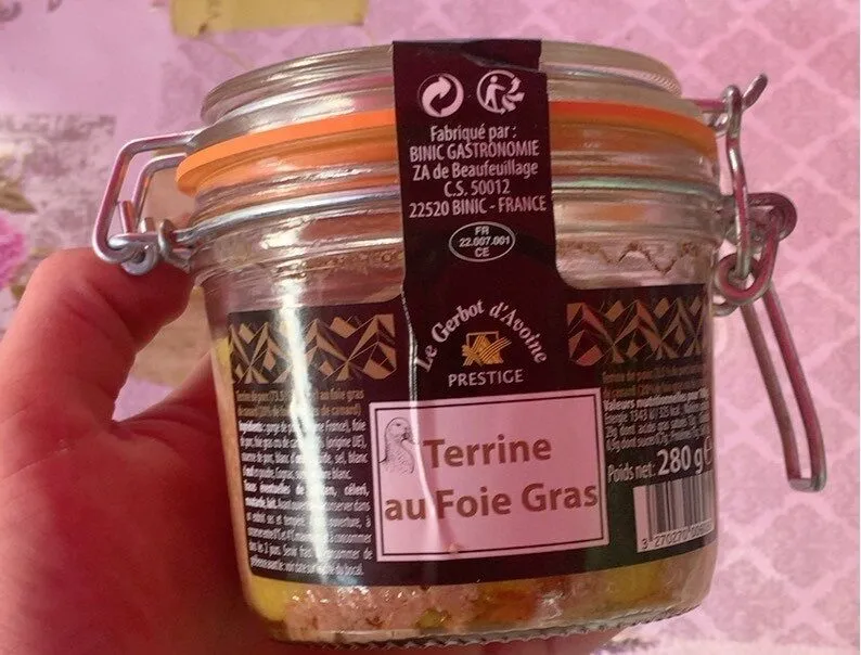 Terrine au fois gras