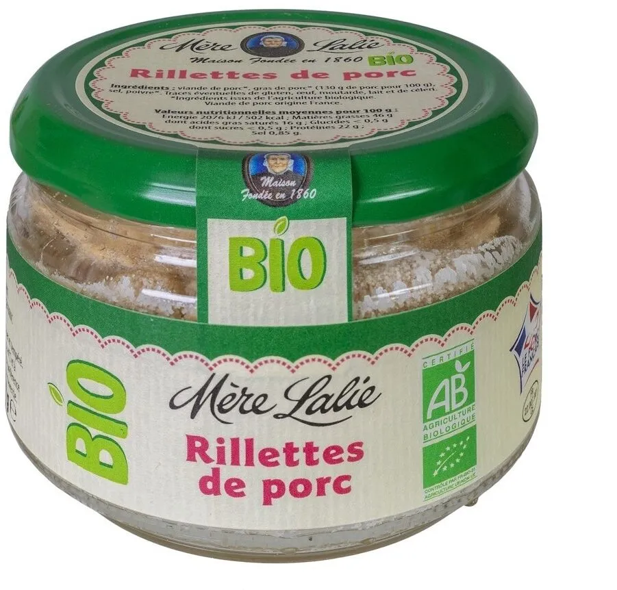 Rillettes de Porc Bio