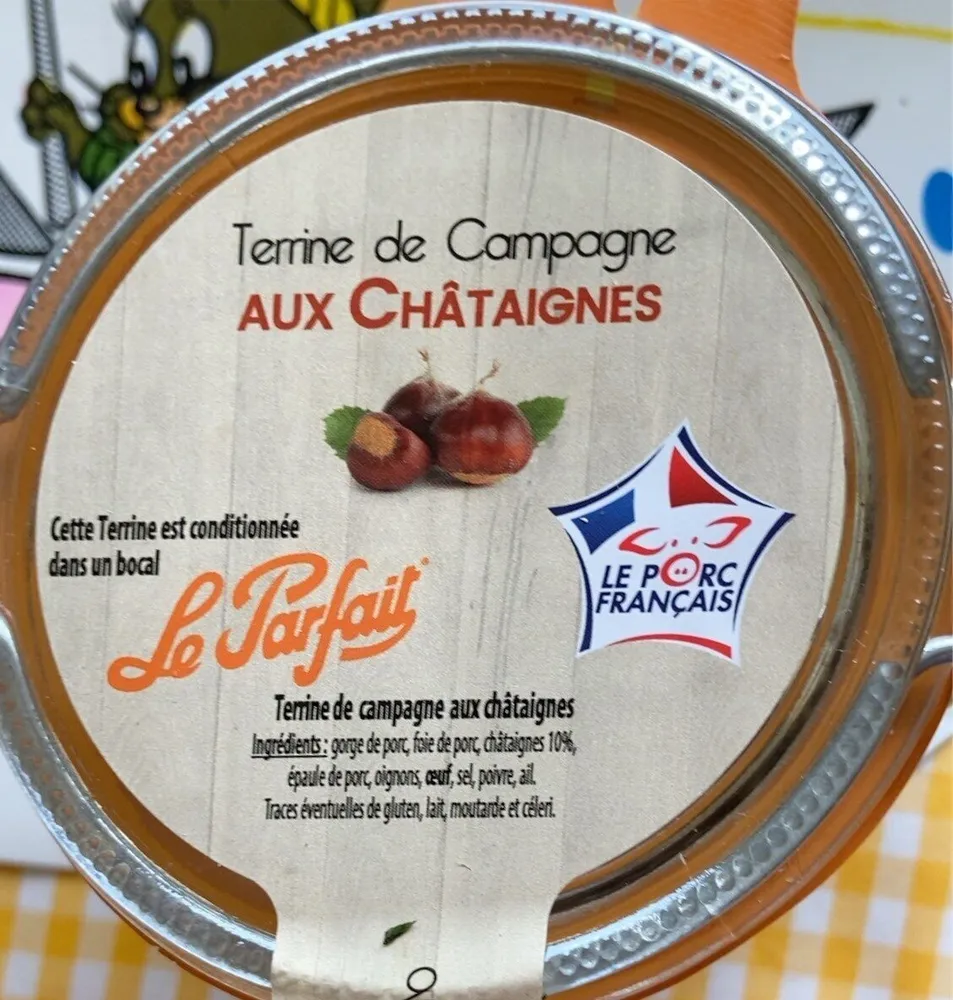 Terrine de Campagne aux chataignes