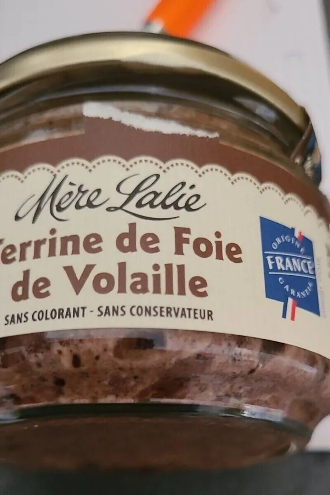 Terrine de foie de volailles