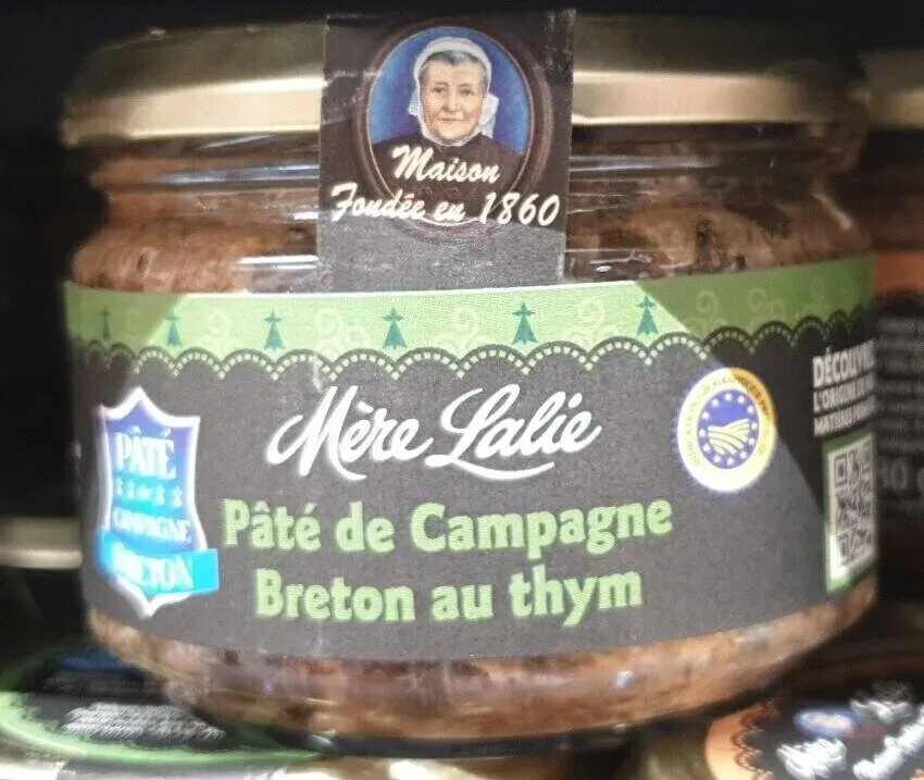 Pate de campagne breton au thym