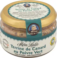 Terrine de Canard au Poivre Vert