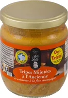 Tripes mijotées à l'Ancienne et cuisinées à la fine champagne
