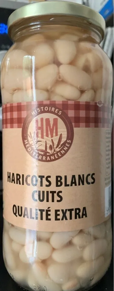 Haricots blancs cuits