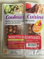 Noisettes décortiquées