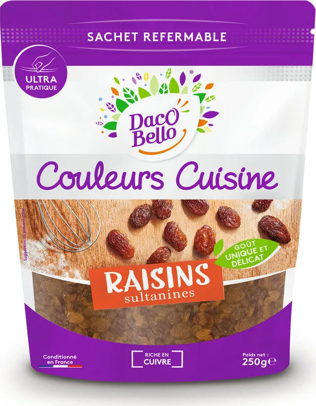 Raisins sultanines