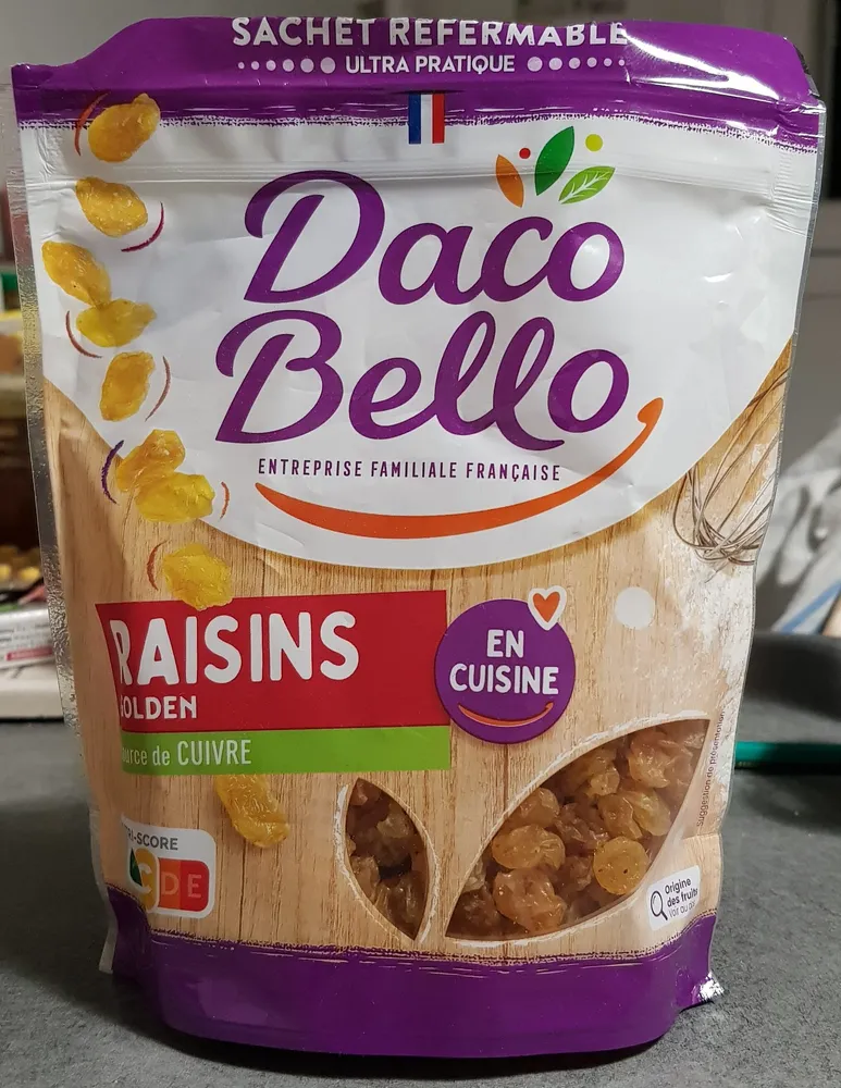 raisin sec golden