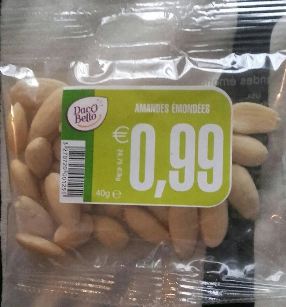 Amandes Emondées