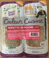 Noisettes en poudre