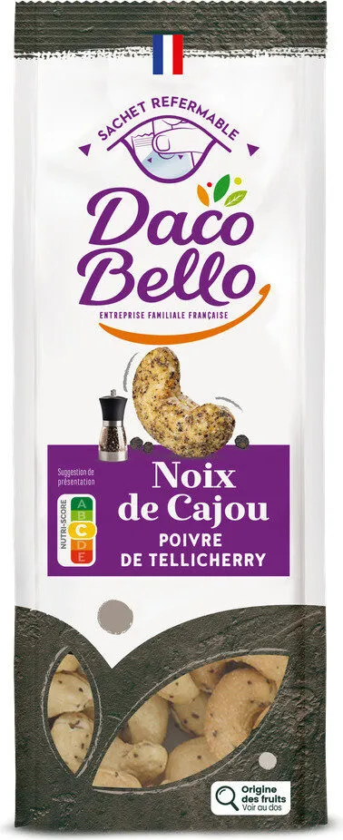 Noix de cajou sel & poivre