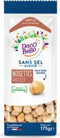 Noisettes grillées sans sel ajoutés