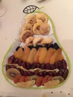 Assortiments de fruits séchés et de fruits séchés sucrés