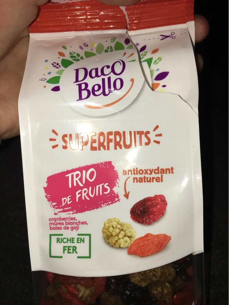 Superfruit Trio de fruits
