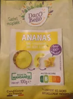 Ananas sans sucres ajoutés