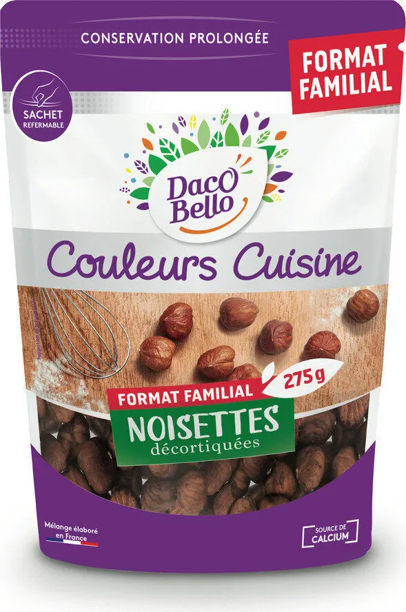 Noisettes décortiquées
