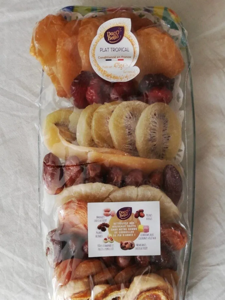 Plat tropical fruits secs