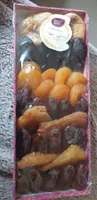 Assortiment fruits séchés
