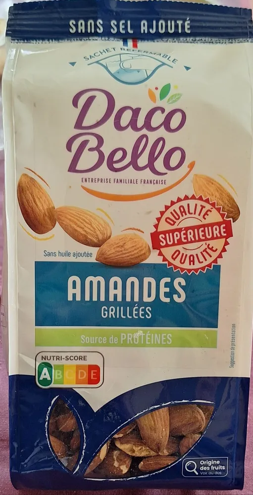 Amandes grillées