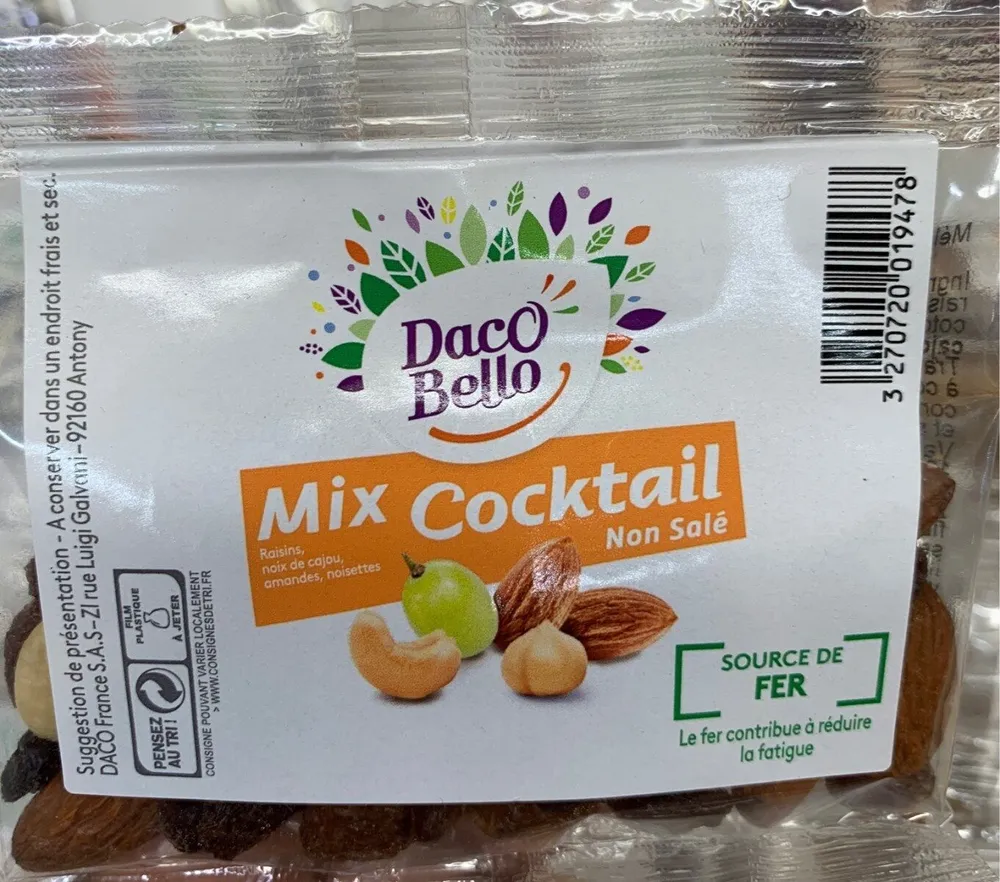 Mix cocktail