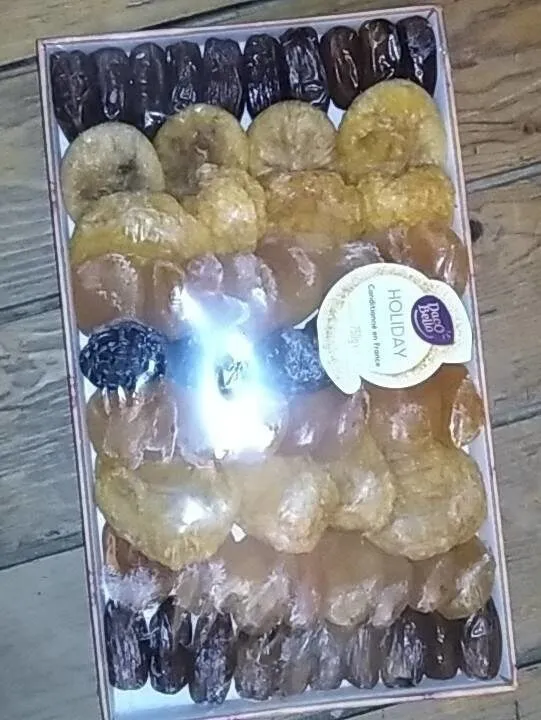 Assortiment de fruits séchés