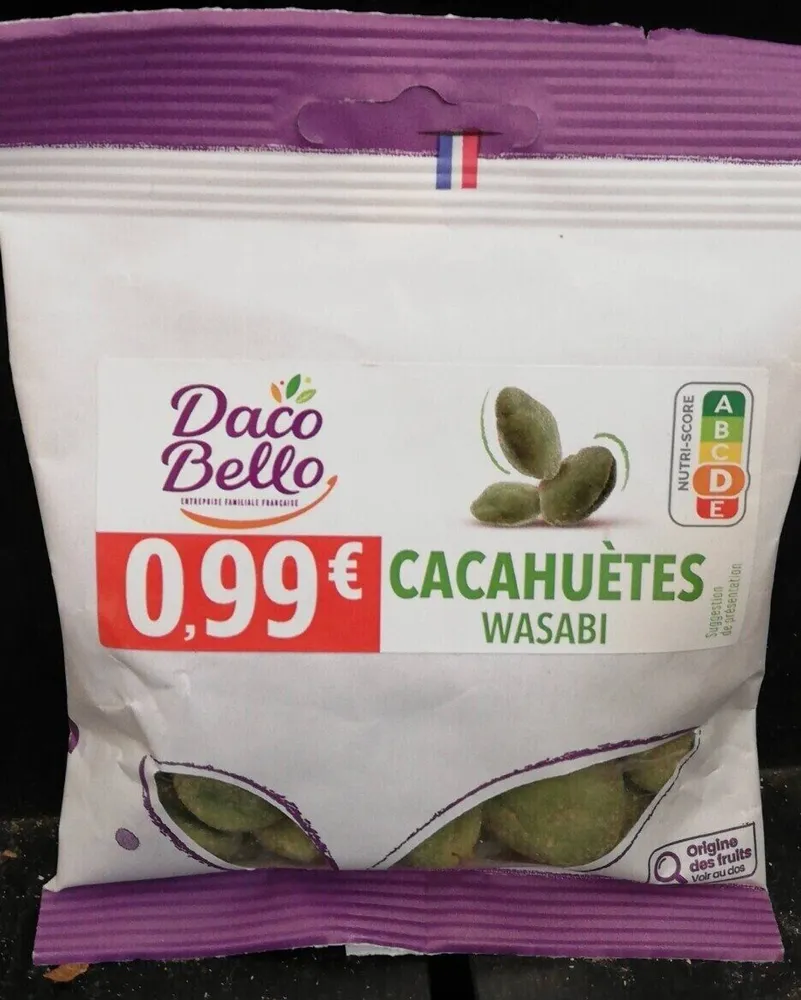 Cacahuètes wasabi