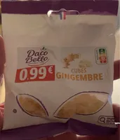 Cubes Gingembre Sechés