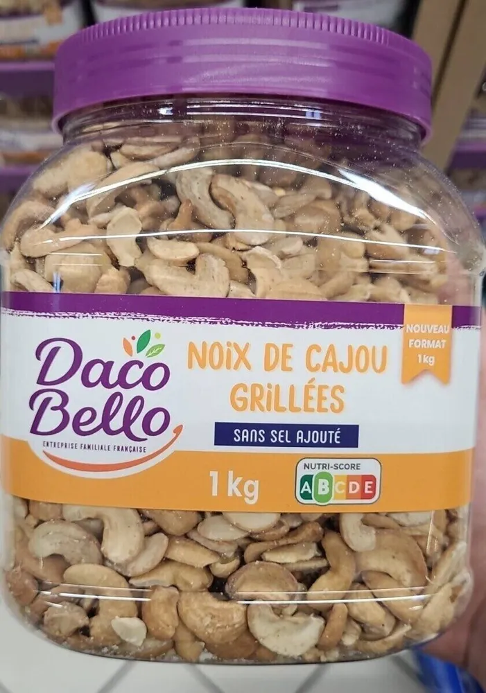 NOIX DE CAJOU GRILLÉES