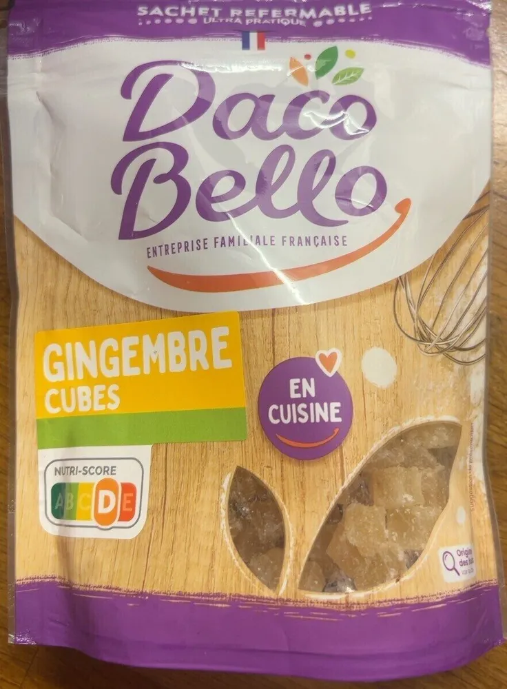 GINGEMBRE CUBES