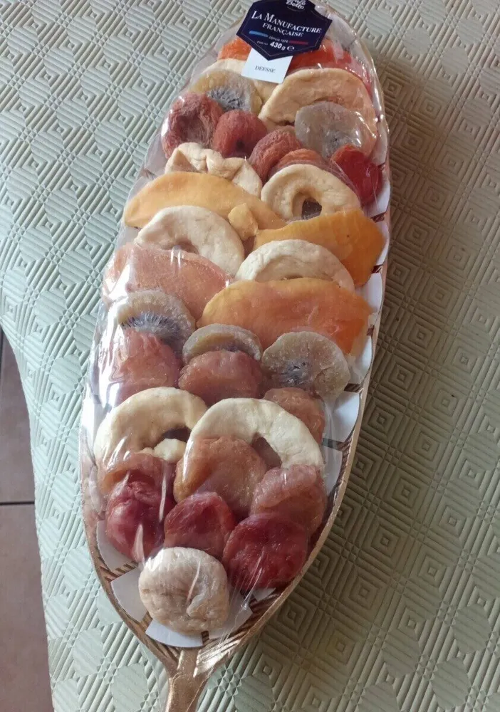 Assortiment de fruits séchés