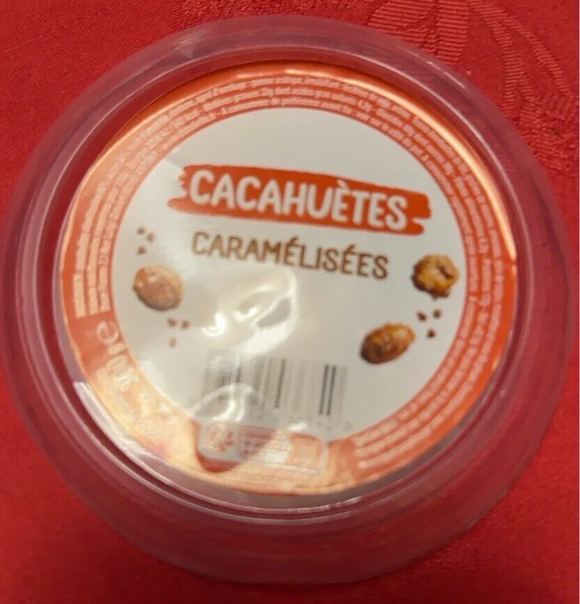 CACAHUÈTES CARAMÉLISÉES
