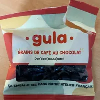 Grains de café au chocolat