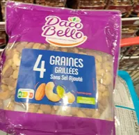 Graines grillées sans sel ajouté