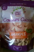 Amandes émondées