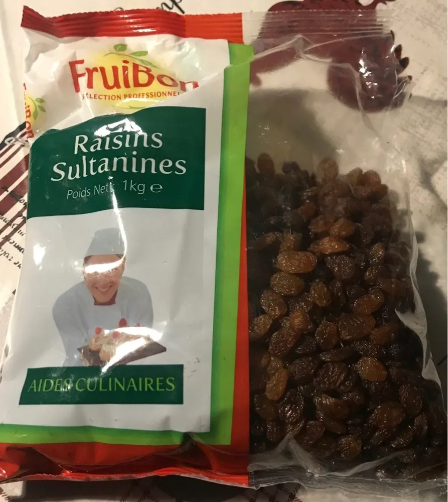Raisins sultanines