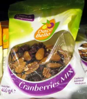 Cranberries Mix Cranberries, Amandes et Noix de pécan Daco Bello