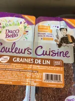 Graines de lin brun, barquette sécable 2 x 62,5g