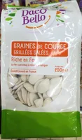 Graines de courge grillées salées
