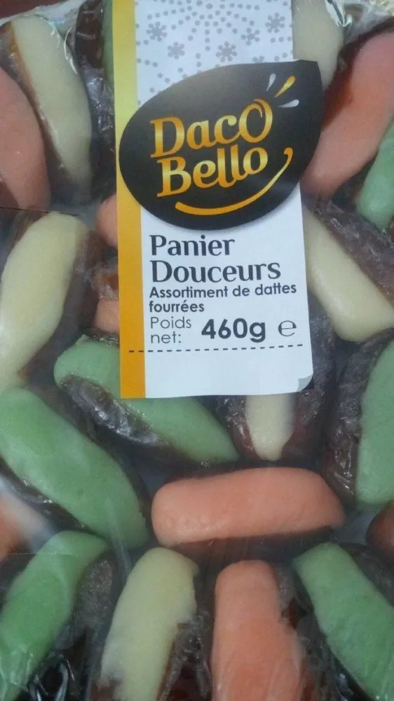 Panier douceur,  dattes fourrées