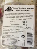 Filet Anchois a la Procencale